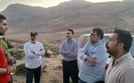 آتش‌سوزی مراتع اطراف جنگل ابر و قلعه‌نو خرقان مهار شد 
