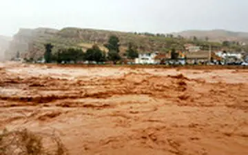 سیل دوباره به شیراز رسید +فیلم