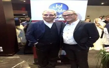 عکس یادگاری مجری "خندوانه" و "دورهمی"