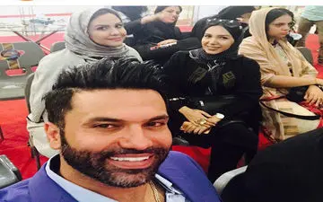 نیکبخت واحدی در کنار خانم بازیگر +عکس