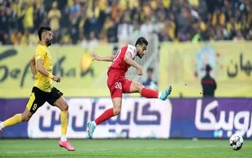 تساوی یک نیمه‌ای سپاهان و پرسپولیس در الکلاسیکوی ایرانی