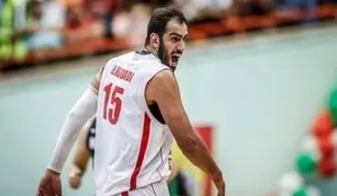 ستاره بسکتبال ایران به دلیل رفتار غیر ورزشی جریمه شد 