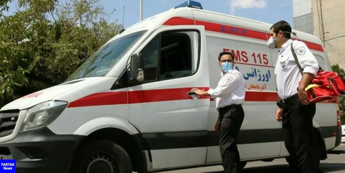 حمله همراهان بیمار به خودروی اورژانس