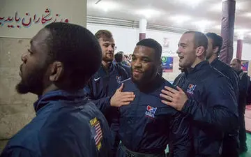  خاطره خوش کشتی‌گیران آمریکا از پیتزای ایرانی 