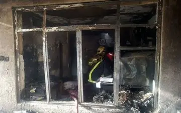 حریق یک منزل مسکونی در مشهد مهار شد