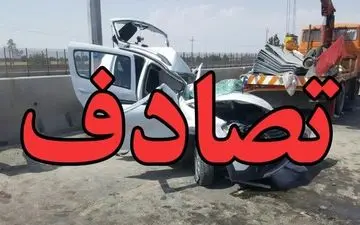 برخورد نیسان با پراید در جاده نیشابور ۱۹ مصدوم برجای گذاشت