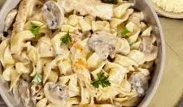 طرز تهیه  پاستا با سس قارچ!