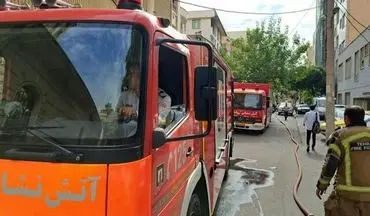 خطر مرگ از بیخ گوش 60 تهرانی گذشت/ آتش سوزی مهیب!+جزییات 