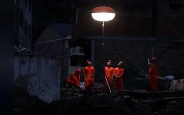 
ویرانه‌های به جامانده از طوفان لکیما + فیلم