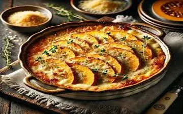 گراتن کدو حلوایی رو برای مهمانی های خاص درست کنید!