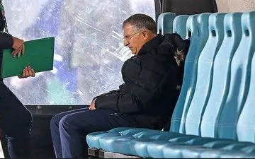 
افسوس جلالی بعد از اولین شکست خانگی

