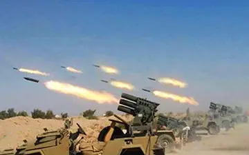 فرود راکت در چند سانتی متری نظامیان صهیونیست+فیلم