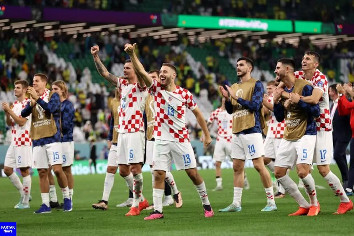 
اعلام ترکیب کرواسی مقابل آرژانتین
