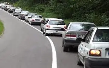 ترافیک نیمه سنگین در چهار محور پرتردد