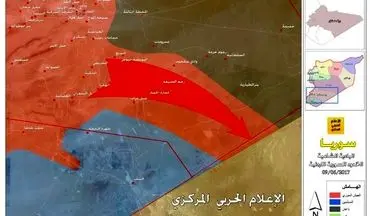 نیروهای ارتش سوریه به مرزهای مشترک با عراق در شمال شرق التنف رسیدند