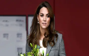 حضور شیک کیت میدلتون با لباسی از برند ویکتوریا بکهام در مراسمی سلطنتی