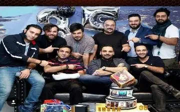 جشن تولد 35 سالگی احسان علیخانی/عکس