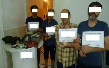  دستگیری نادر کلک و دارودسته‌اش 