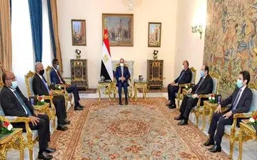 رئیس جمهور مصر بر موضع کشورش در حمایت از سودان در برابر اتیوپی تأکید کرد
