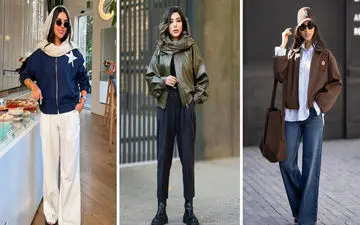 پرطرفدارترین کت پاییزی این روزها؛ 5 ایده جذاب برای استایل کردن "بامبر جکت"!