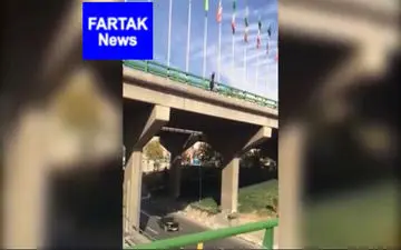 خودکشی نافرجام دختر جوان در اصفهان + فیلم