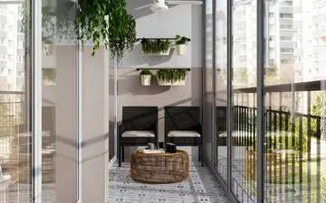 چطور یک تراس باریک را به فضایی دنج و زیبا تبدیل کنیم؟ 7 ایده خلاقانه