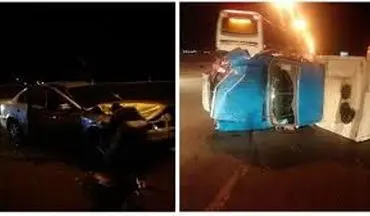 3 کشته و 24 زخمی در تصادف زنجیره ای اتوبان زنجان - قزوین / بامداد امروز رخ داد