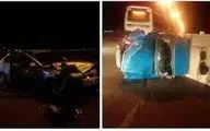 3 کشته و 24 زخمی در تصادف زنجیره ای اتوبان زنجان - قزوین / بامداد امروز رخ داد