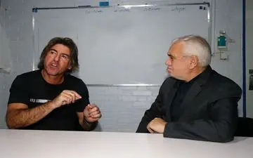 جلسه فتح‌الله‌زاده و ساپینتو در کرمان 