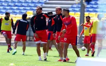 گزارش تمرین بانشاط پرسپولیسی ها