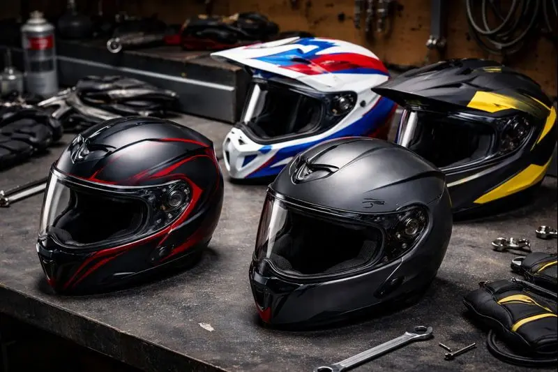 کلاه کاسکت فک دار (Full Face)