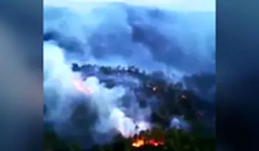  آتش‌سوزی گسترده در جنگل‌های «فتحیه» ترکیه