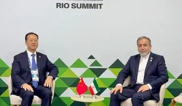 در حاشیه اجلاس سران بریکس؛ دیدار عراقچی با معاون وزیر خارجه چین