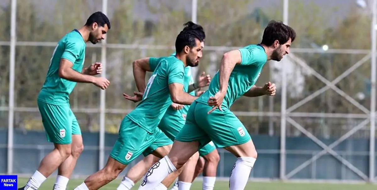اعلام برنامه آخرین تمرینی تیم ملی پیش از بازی با سوریه