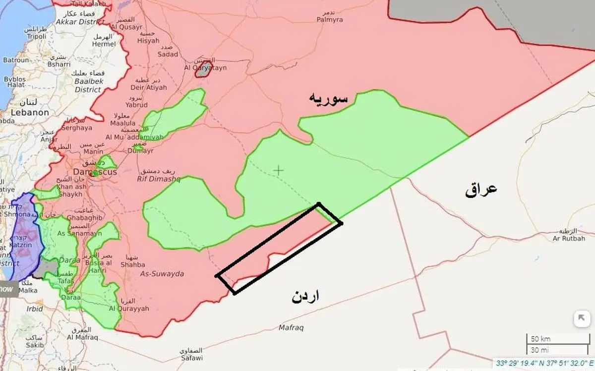 آخرین وضعیت  ارتش سوریه و نیروهای مقاومت در ریف دمشق