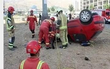 حادثه هولناک برای دو دختر پژو سوار