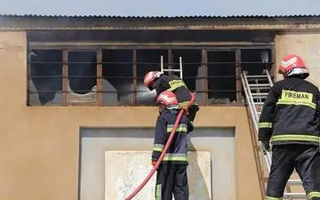  آتش‌سوزی ساختمان تجاری در چهارراه ولیعصر