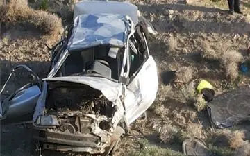 یک فوتی و ۴ مصدوم حاصل سقوط خودرو به دره در جاده چالوس