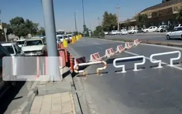 پلیس راهور همدان: تقاطع غیرهمسطح رسالت برای انجام عملیات فنی مسدود شد