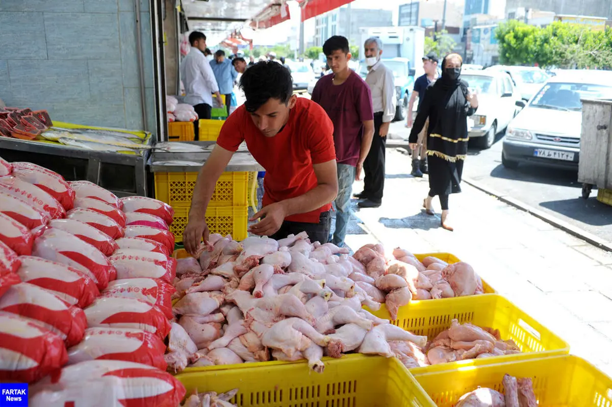 اعلام قیمت جدید مرغ در خرده فروشی‌ها 