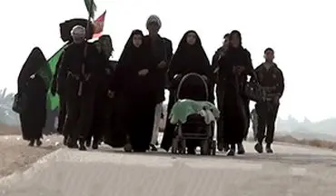 پیاده‌روی ۲۰ ساعته مسیر نجف تا کربلا توسط بانوی لبنانی