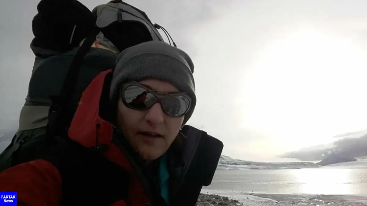 سقوط مرگبار خانم کوهنورد ایرانی در پوبدا 
