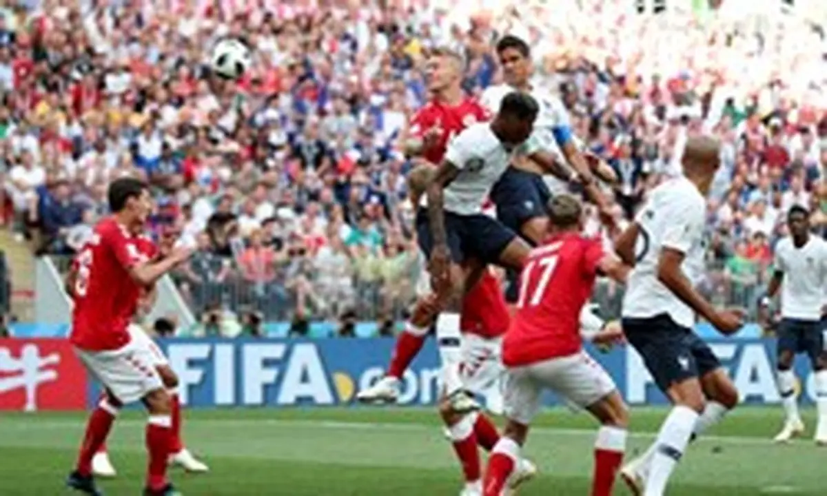 رویارویی فرانسه و دانمارک اولین بازی بدون گل جام!