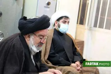 مراسم درگذشت والده مکرمه حجت‌الاسلام  رئیس سازمان گسترش اقتصاد مقاومتی 