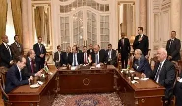 نشست وزرای خارجه و روسای اطلاعات عراق، اردن و مصر در قاهره