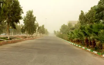 گرد و خاک در تهران و 9 استان دیگر/ بارش باران در 5 استان