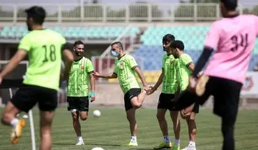 گزارش تمرین پرسپولیس/ کری خوانی گل‌محمدی و باقری با بازیکنان 