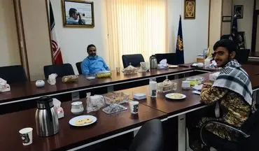 فرمانده قرارگاه فرهنگی جهادی حضرت مهدی «عج» با رئیس بسیج سازندگی کشور دیدار کرد