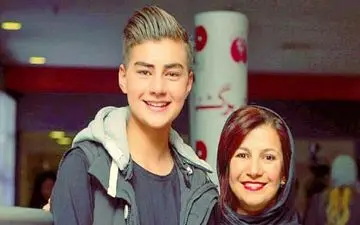 تیپ لیلی رشیدی به همراه پسرش در جشنواره فجر