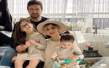 عکس/ تفاوت رفتاری عجیب دو دختر شاهرخ استخری در مدرسه!